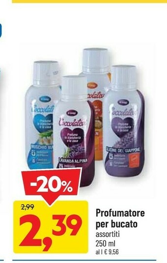 DPiù Profumatore per bucato offerta