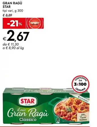 Gran ragù STAR