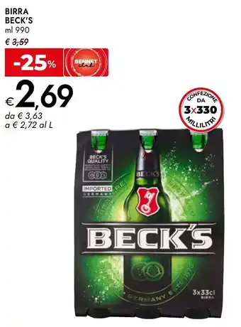 Birra BECK'S
