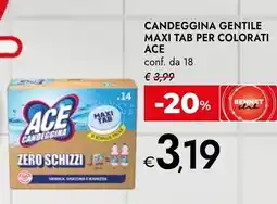 Bennet Candeggina gentile maxi tab per colorati ACE offerta