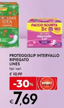 Bennet Proteggislip intervallo ripiegato LINES offerta
