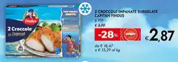 Bennet 2 croccole impanate surgelate capitan FINDUS offerta