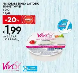 Bennet Primosale senza lattosio BENNET VIVISÌ offerta