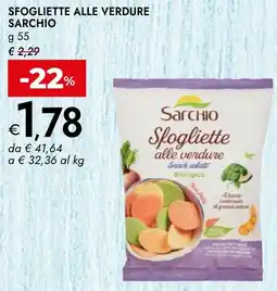 Bennet Sfogliette alle verdure SARCHIO offerta