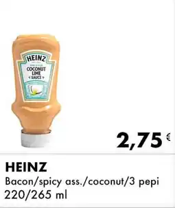 Iper Tosano HEINZ Bacon/spicy ass./coconut/3 pepi offerta