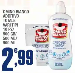 Splendidi e Splendenti Omino bianco additivo totale offerta