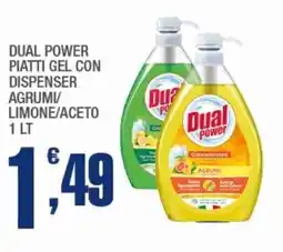 Splendidi e Splendenti Dual power piatti gel con dispenser agrumi/ limone/aceto offerta