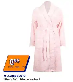 Action Accappatoio Misure S-XL offerta