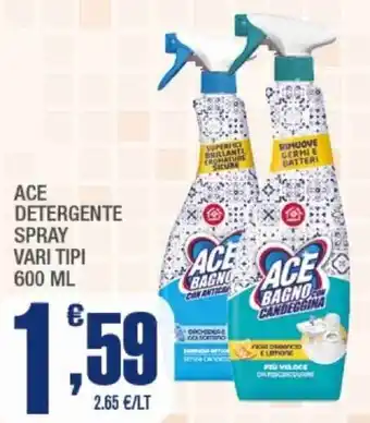 Splendidi e Splendenti Ace detergente spray offerta
