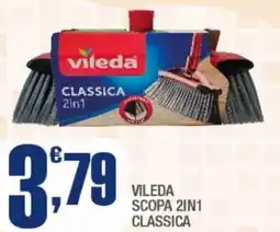 Splendidi e Splendenti Vileda scopa 2in1 classica offerta