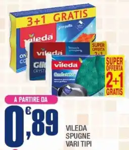 Splendidi e Splendenti Vileda spugne offerta