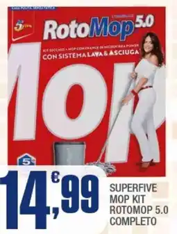 Splendidi e Splendenti Superfive mop kit rotomop 5.0 completo offerta