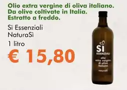 NaturaSì Olio extra vergine di oliva italiano Sì Essenziali Natura Sì offerta