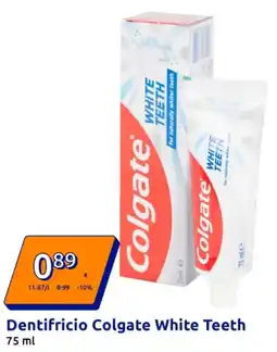 Action Dentifricio Colgate White Teeth offerta