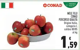 Conad Mele Fuji Conad Percorso Qualità offerta