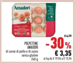 Conad Polpettine Amadori offerta