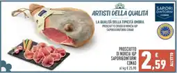 Conad PROSCIUTTO DI NORCIA IGP SAPORIDINTORNI CONAD offerta