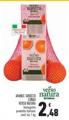 Conad ARANCE TAROCCO CONAD VERSO NATURA offerta