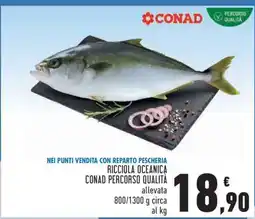Conad Ricciola Oceanica offerta