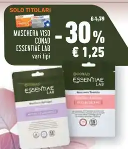 Conad Maschera Viso Conad Essentiae Lab offerta