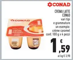 Conad CREMA LATTE CONAD offerta