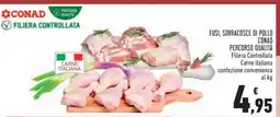 Conad Fusi, Sovracosce di Pollo Conad offerta