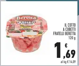 Conad Il Cotto a Cubetti Fratelli Beretta offerta
