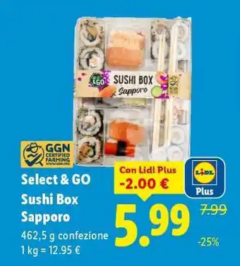 Select&GO Sushi box Sapporo