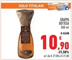 Conad Grappa Bottega offerta
