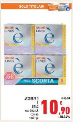 Conad Assorbenti È Lines offerta