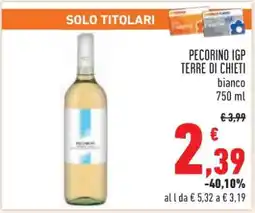 Conad PECORINO IGP TERRE DI CHIETI offerta