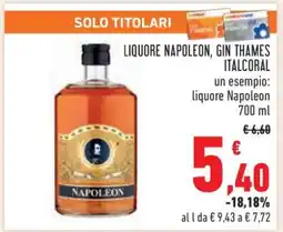 Conad Liquore Napoleon offerta