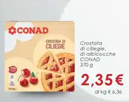 Conad CROSTATA DI CILIEGIE, DI ALBICOCCHE CONAD offerta