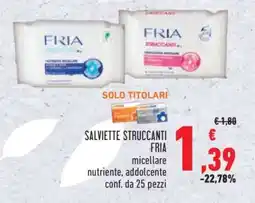 Conad Salviette Struccanti Fria offerta