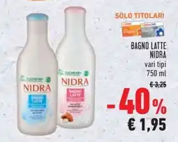 Conad Bagno Latte Nidra offerta