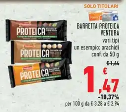 Conad BARRETTA PROTEICA VENTURA offerta
