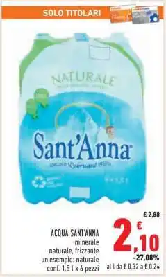 Conad ACQUA SANT'ANNA offerta