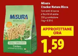 Lidl Misura Cracker Natura Ricca offerta