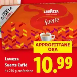 Lidl Lavazza Suerte Caffè offerta
