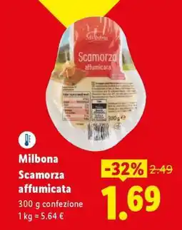 Lidl Milbona Scamorza affumicata offerta