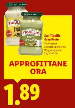 Lidl Star Tigullio Gran Pesto offerta