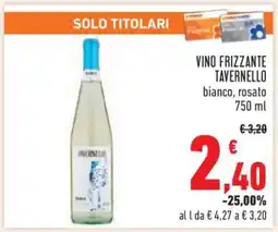 Conad VINO FRIZZANTE TAVERNELLO offerta