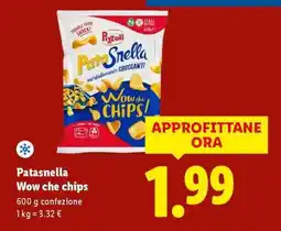 Lidl Patasnella WOW che Chips offerta
