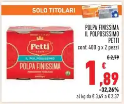 Conad POLPA FINISSIMA IL POLPOSISSIMO PETTI offerta