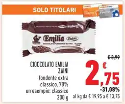 Conad Cioccolato Emilia Zaini offerta