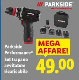 Lidl Parkside Performance offerta
