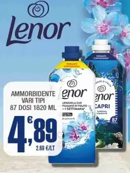 Splendidi e Splendenti Ammorbidente 87 dosi offerta