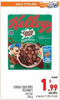 Conad Cereali Coco Pops Kellogg's offerta
