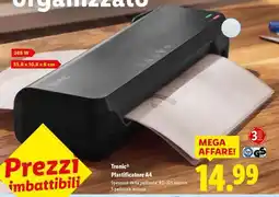 Lidl Tronic Plastificatore A4 offerta
