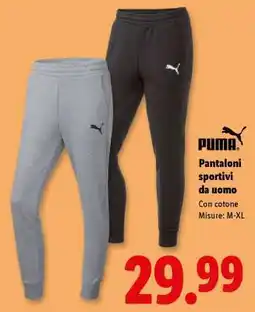 Lidl Pantaloni sportivi da uomo offerta